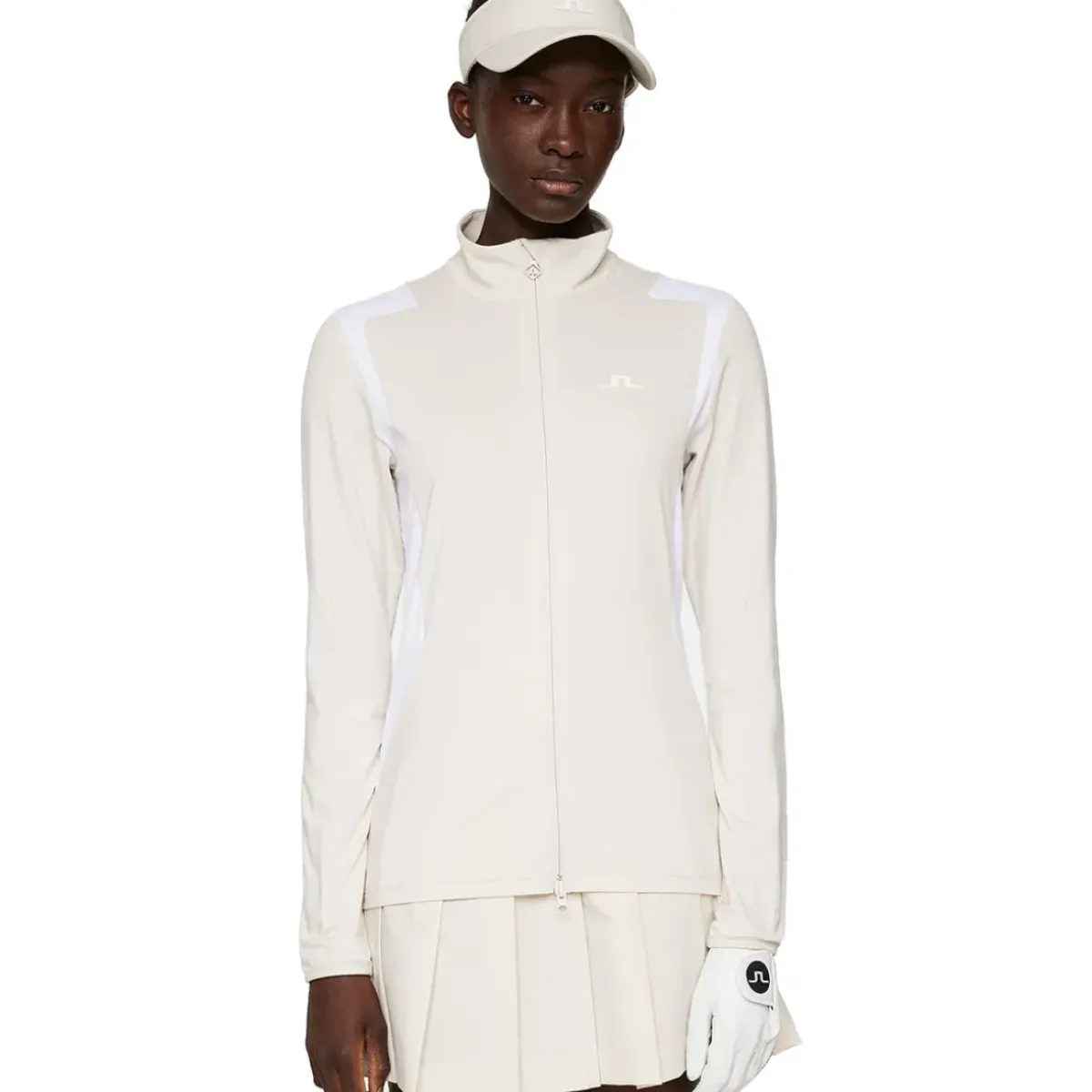 Best J.Lindeberg Ladies Mae Quarter Zip Golf Mid Layer Ladies Midlayers|Men's Midlayers