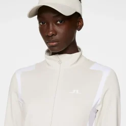 Best J.Lindeberg Ladies Mae Quarter Zip Golf Mid Layer Ladies Midlayers|Men's Midlayers
