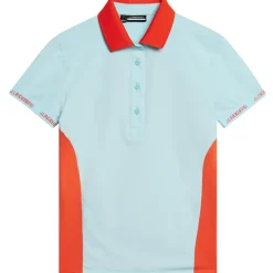 Best J.Lindeberg Ladies Makena Golf Polo Shirt Ladies Polo Shirts