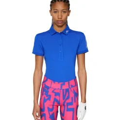 Online J.Lindeberg Ladies Tour Tech Golf Polo Shirt Ladies Polo Shirts