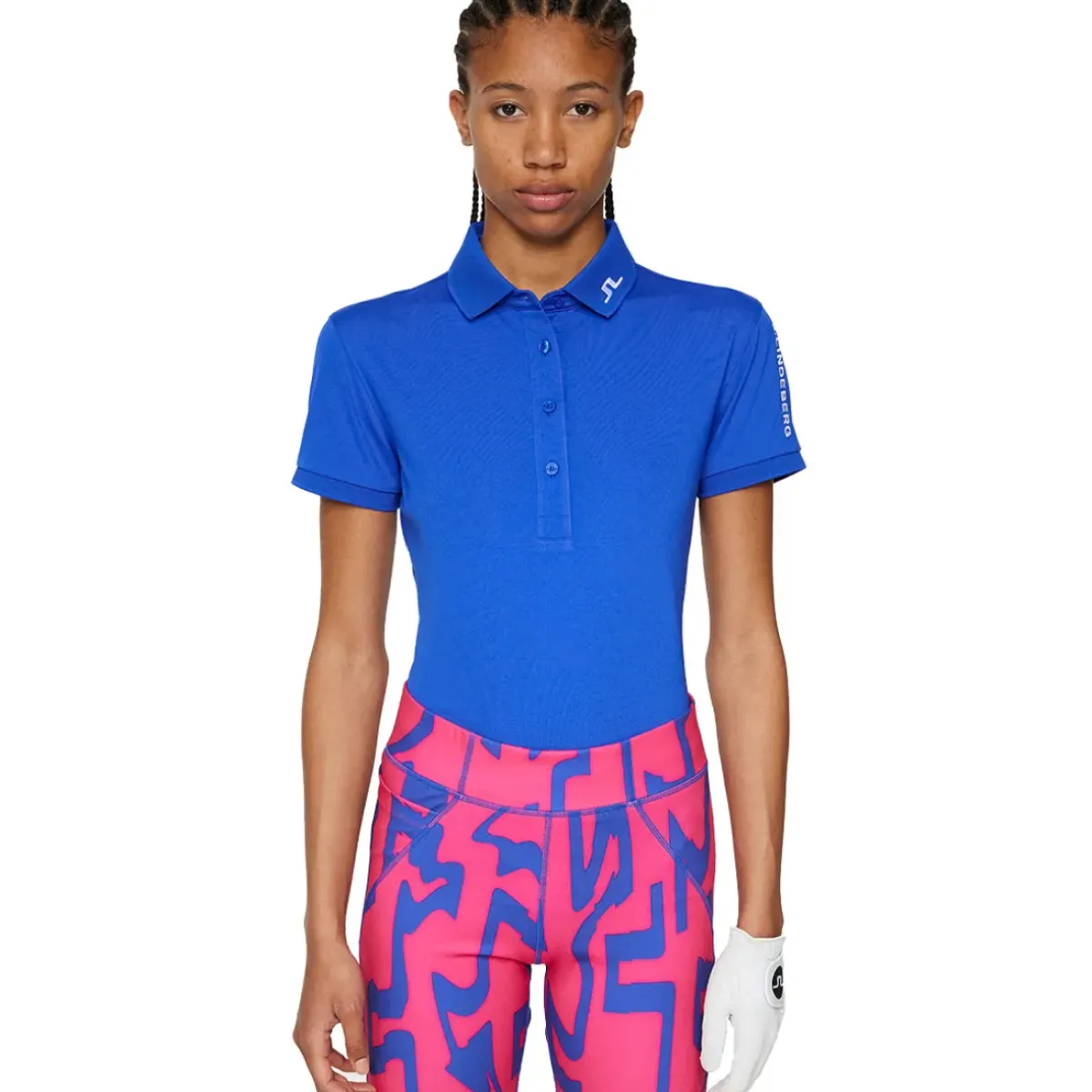 Online J.Lindeberg Ladies Tour Tech Golf Polo Shirt Ladies Polo Shirts