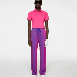 Online J.Lindeberg Ladies Tour Tech Golf Polo Shirt Ladies Polo Shirts