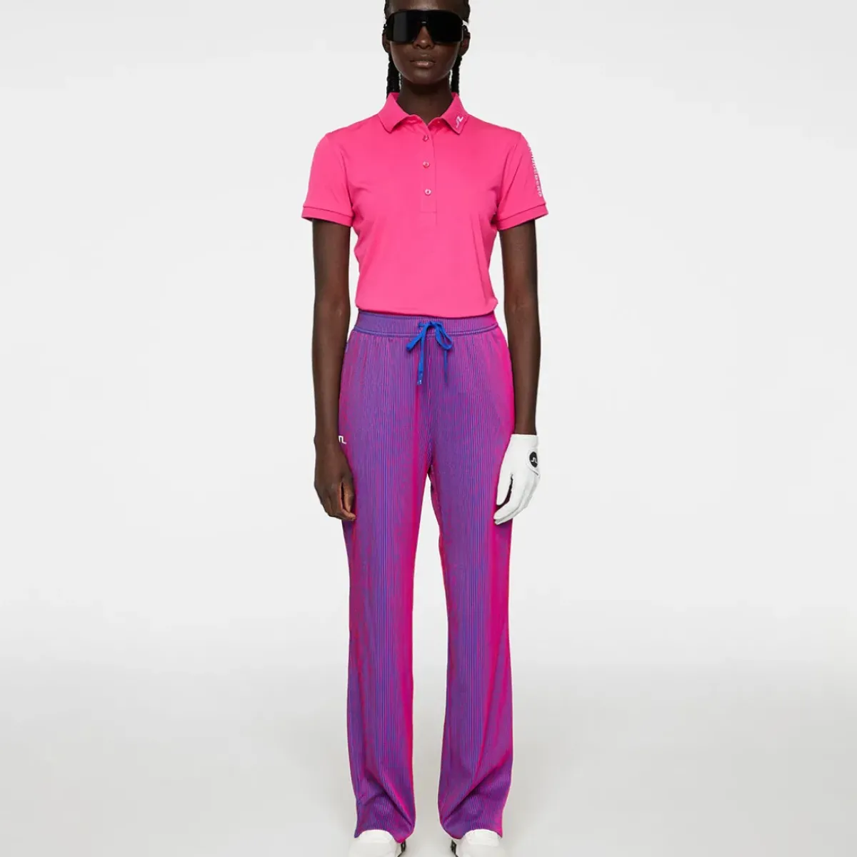 Online J.Lindeberg Ladies Tour Tech Golf Polo Shirt Ladies Polo Shirts