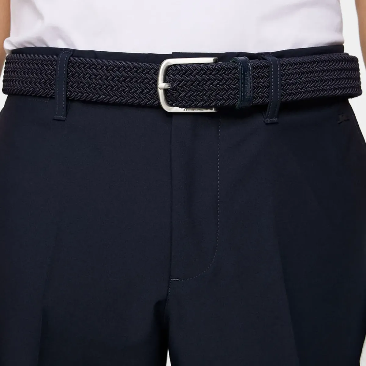 J.Lindeberg Men's Bernhard Braided Golf Belt Belts