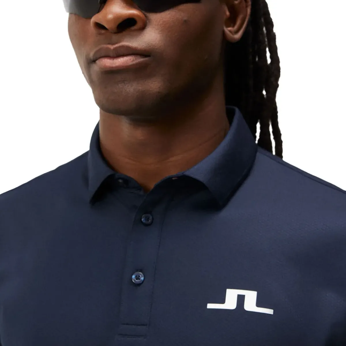 Best J.Lindeberg Men's Bridge Golf Polo Shirt Men's Polo Shirts