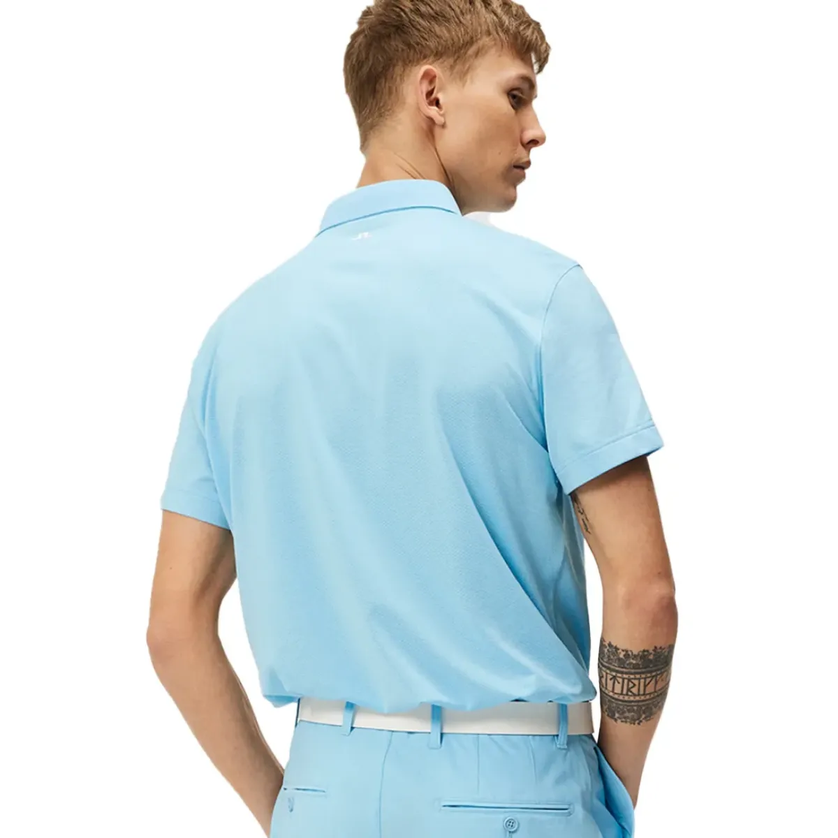 Best J.Lindeberg Men's Bridge Golf Polo Shirt Men's Polo Shirts