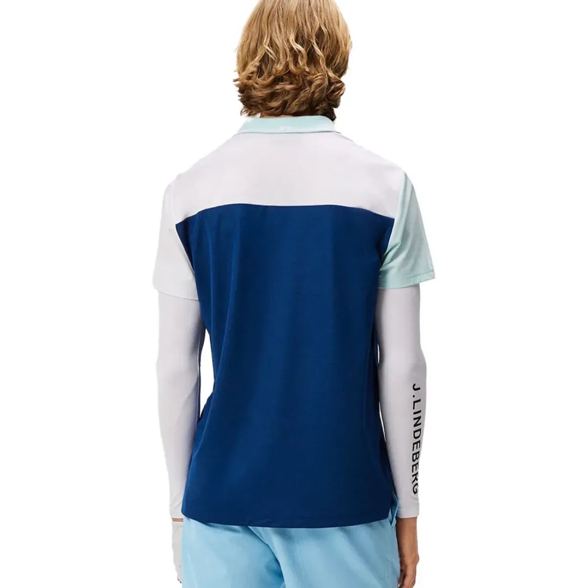 Hot J.Lindeberg Men's Cliff Golf Polo Shirt Men's Polo Shirts