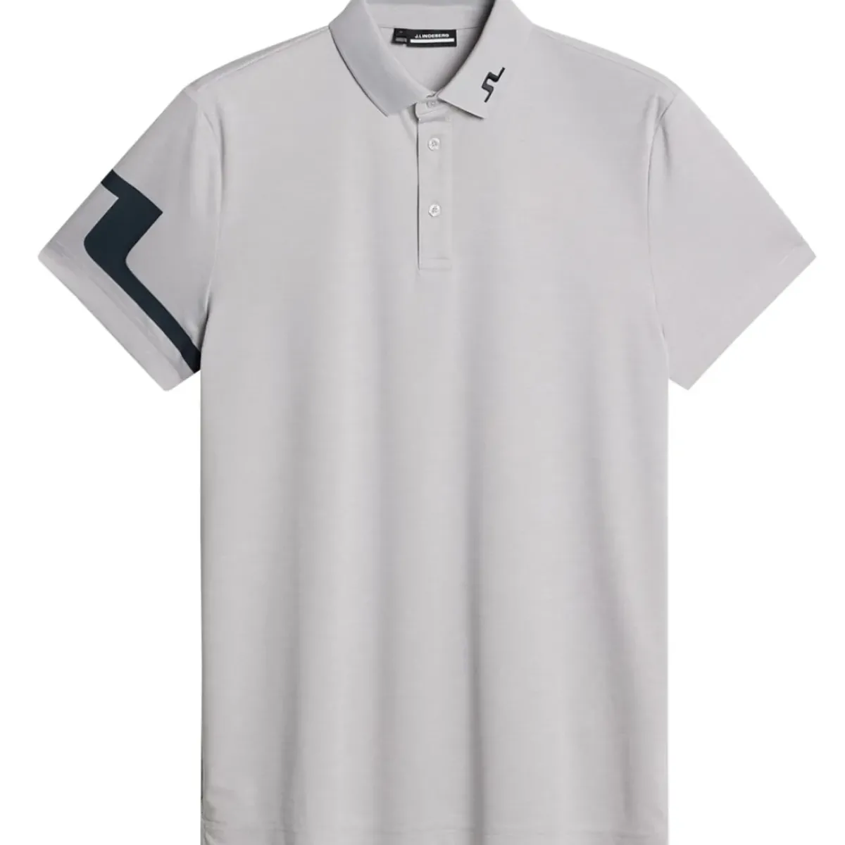 Outlet J.Lindeberg Men's Heath Arm Logo Golf Polo Shirt Men's Polo Shirts