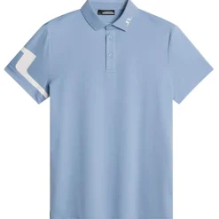 Outlet J.Lindeberg Men's Heath Arm Logo Golf Polo Shirt Men's Polo Shirts