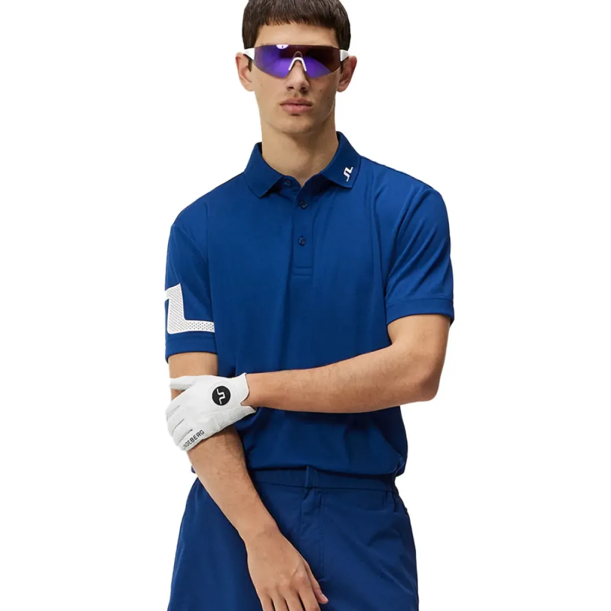 J.Lindeberg Men's Heath Golf Polo Shirt Men's Polo Shirts