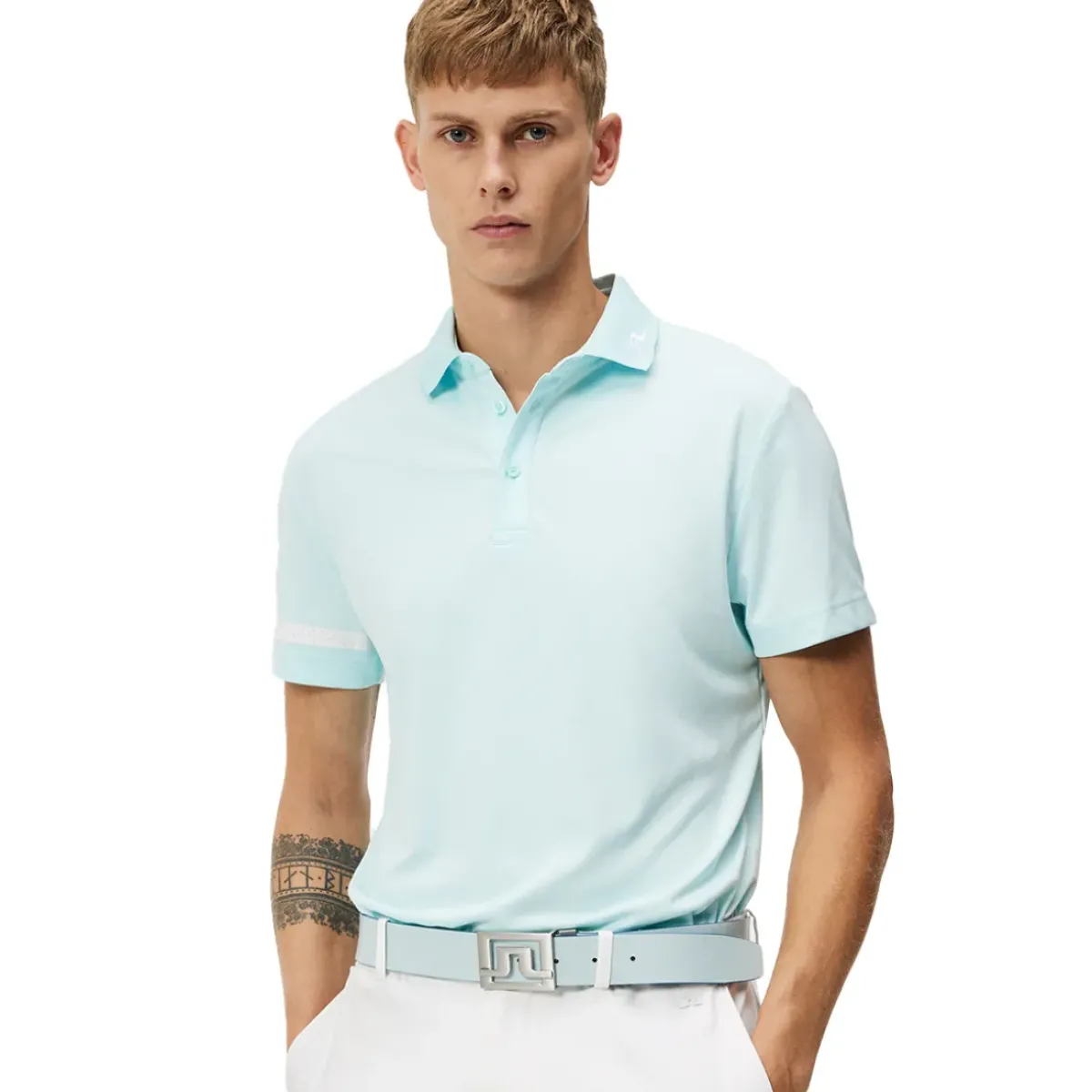 Clearance J.Lindeberg Men's Heath Golf Polo Shirt Men's Polo Shirts