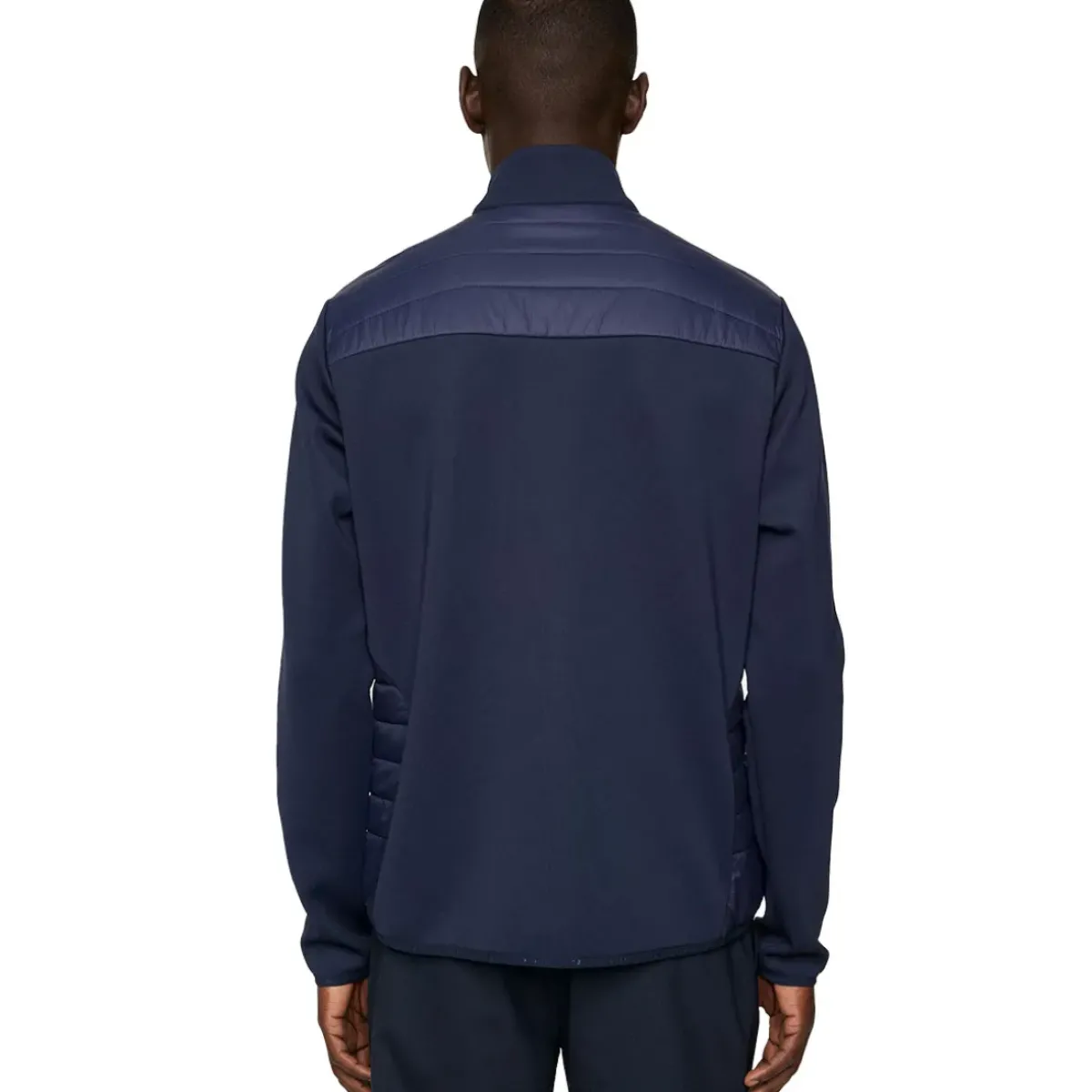 J.Lindeberg Men's Holden Quilted Hybrid Golf Jacket Men's Sweaters|Men's Jackets