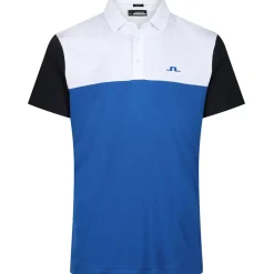Best J.Lindeberg Men's Keenan Colorblock Golf Polo Shirt Men's Polo Shirts