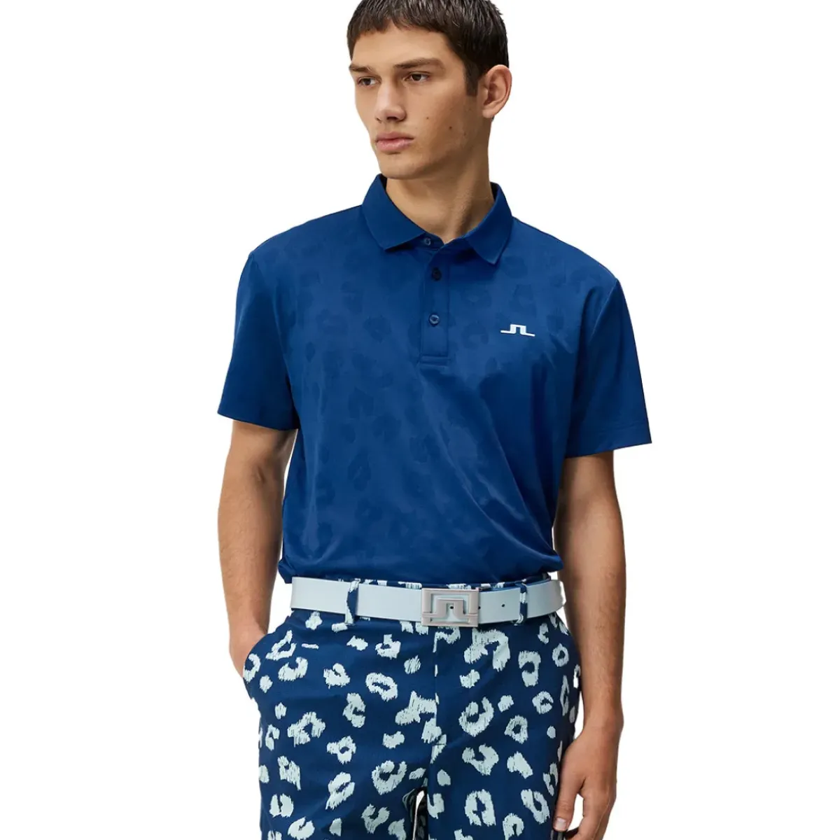 New J.Lindeberg Men's Kim Golf Polo Shirt Men's Polo Shirts