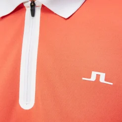 New J.Lindeberg Men's Kohen Golf Polo Shirt Men's Polo Shirts