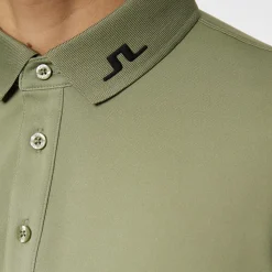Online J.Lindeberg Men's KV Rear Logo Print Golf Polo Shirt Men's Polo Shirts