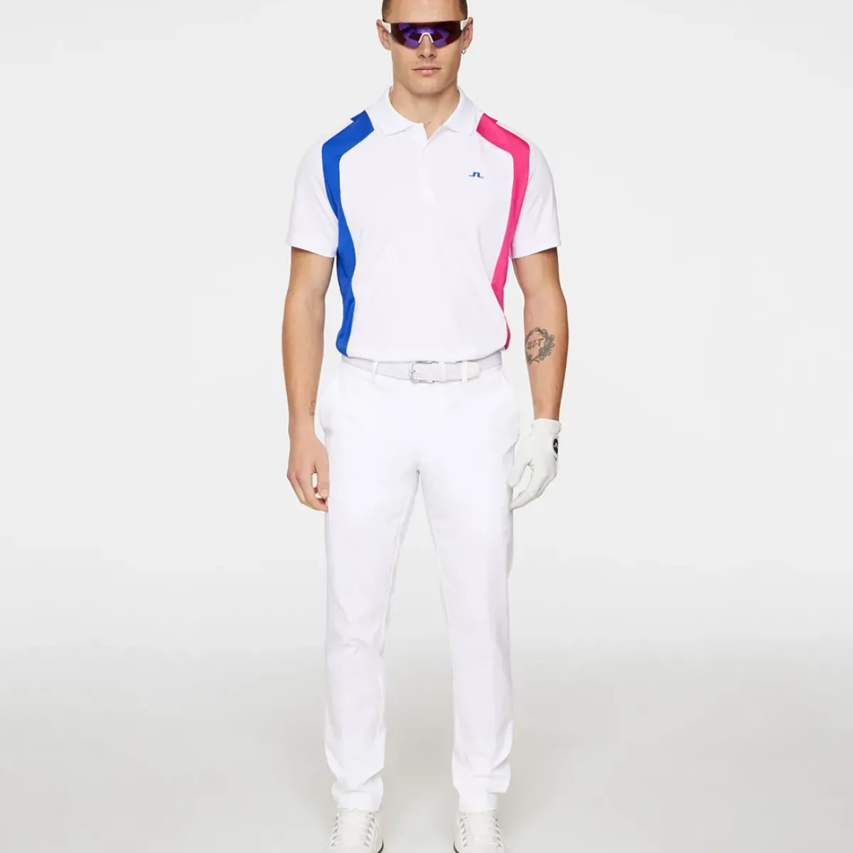 New J.Lindeberg Men's Legacy Golf Polo Shirt Men's Polo Shirts