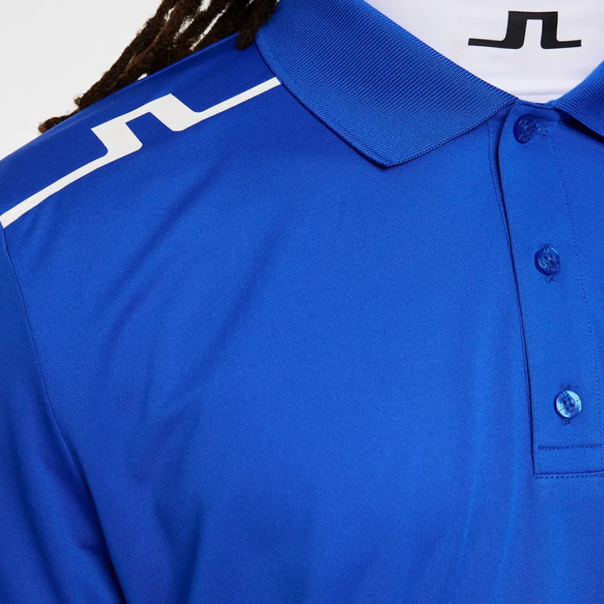 Outlet J.Lindeberg Men's Lionel Shoulder Golf Polo Shirt Men's Polo Shirts