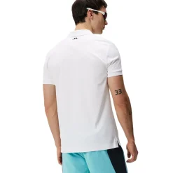 Discount J.Lindeberg Men's Lionel Shoulder Golf Polo Shirt Men's Polo Shirts