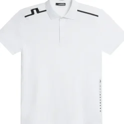 Discount J.Lindeberg Men's Lionel Shoulder Golf Polo Shirt Men's Polo Shirts