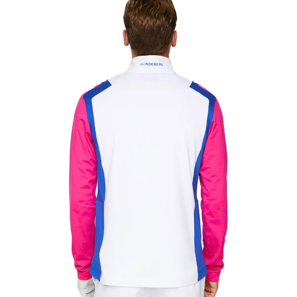 Outlet J.Lindeberg Men's Lukas Quarter Zip Golf Mid Layer Men's Sweaters|Men's Midlayers