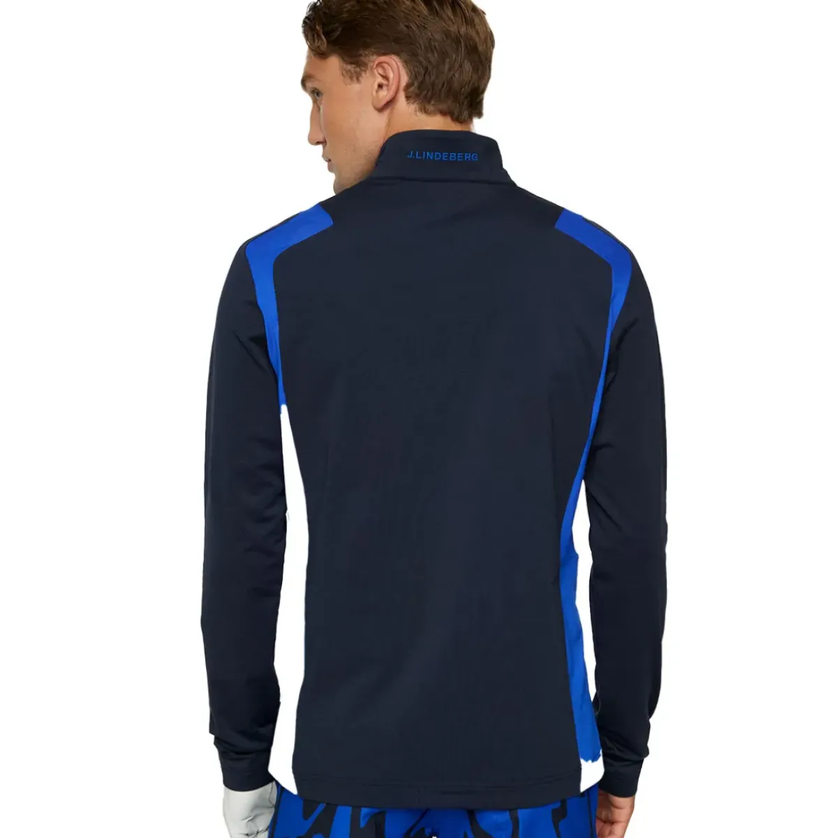 Outlet J.Lindeberg Men's Lukas Quarter Zip Golf Mid Layer Men's Sweaters|Men's Midlayers