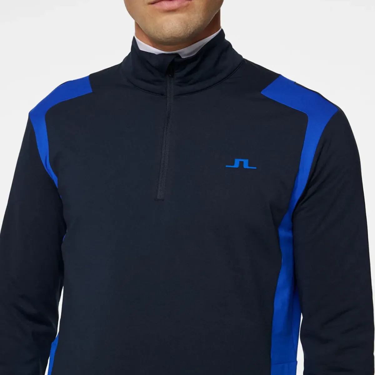 Outlet J.Lindeberg Men's Lukas Quarter Zip Golf Mid Layer Men's Sweaters|Men's Midlayers