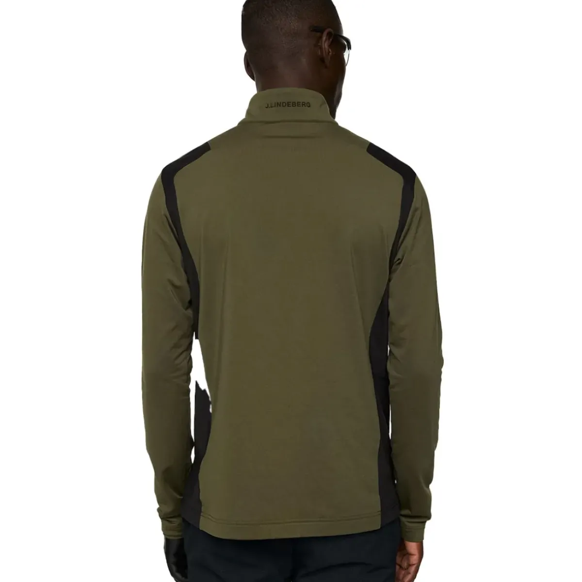 Outlet J.Lindeberg Men's Lukas Quarter Zip Golf Mid Layer Men's Sweaters|Men's Midlayers