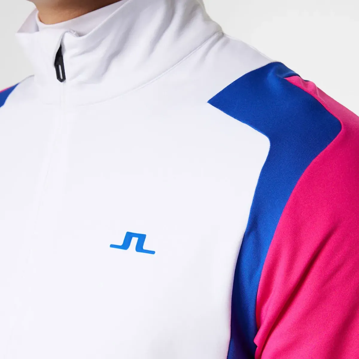 Outlet J.Lindeberg Men's Lukas Quarter Zip Golf Mid Layer Men's Sweaters|Men's Midlayers