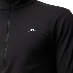 New J.Lindeberg Men's Luke Half Zip Golf Midlayer Men's Sweaters|Men's Midlayers