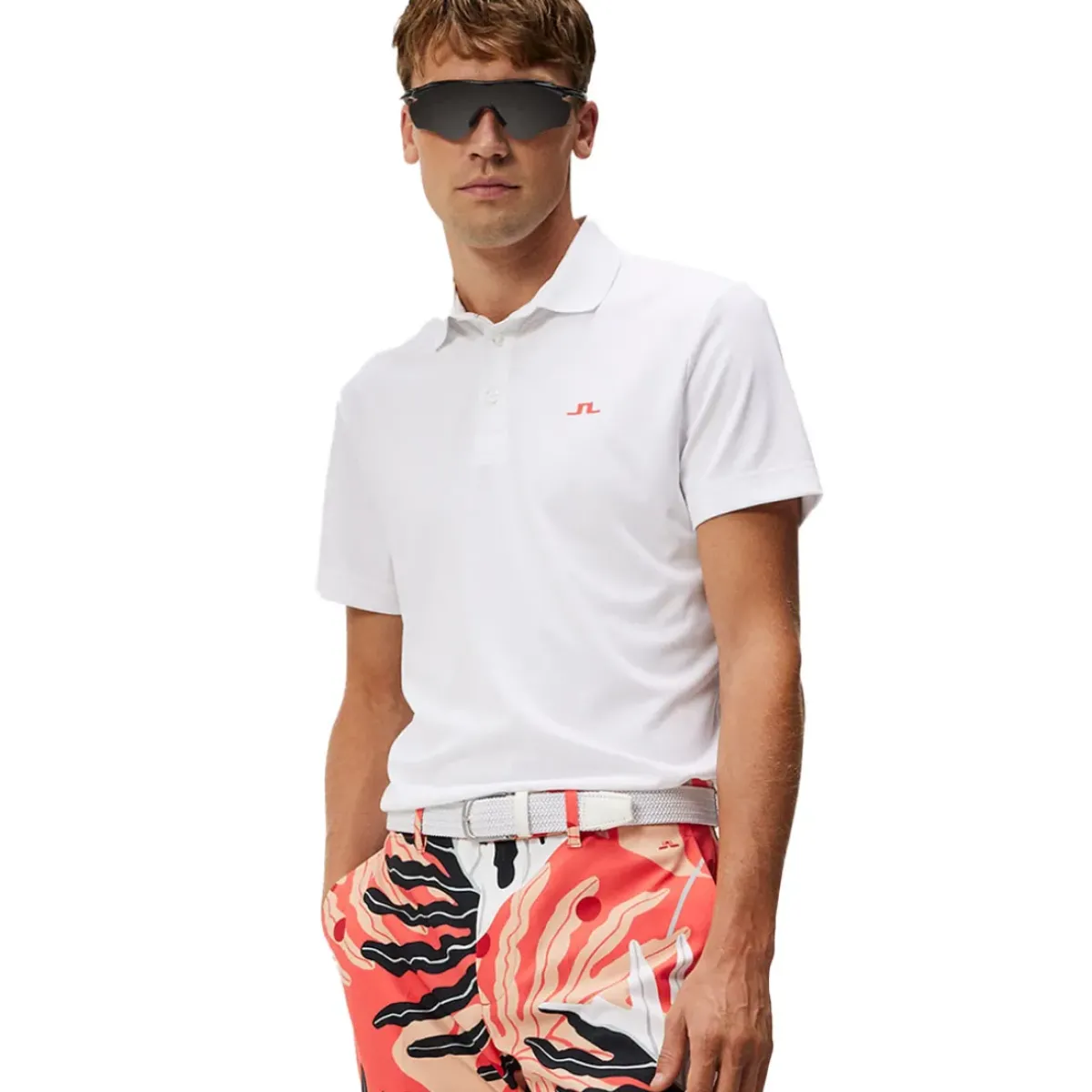 Outlet J.Lindeberg Men's Martin Golf Polo Shirt Men's Polo Shirts