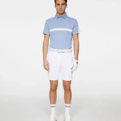 Sale J.Lindeberg Men's Sebastian Chest Stripe Golf Polo Shirt Men's Polo Shirts