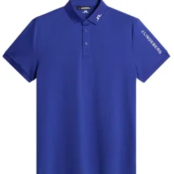 Outlet J.Lindeberg Men's Tour Tech Arm Logo Golf Polo Shirt Men's Polo Shirts