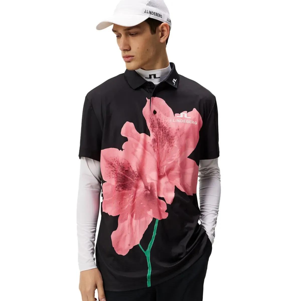 Online J.Lindeberg Men's Tour Tech Golf Polo Shirt Men's Polo Shirts