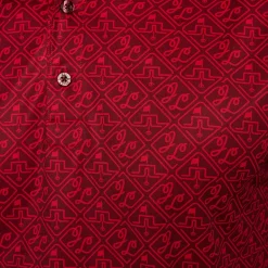 Online J.Lindeberg Men's Tour Tech Print Golf Polo Shirt Men's Polo Shirts