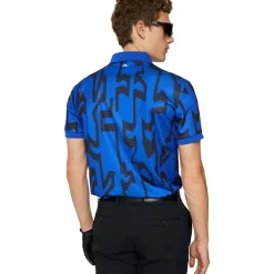 Online J.Lindeberg Men's Tour Tech Print Golf Polo Shirt Men's Polo Shirts