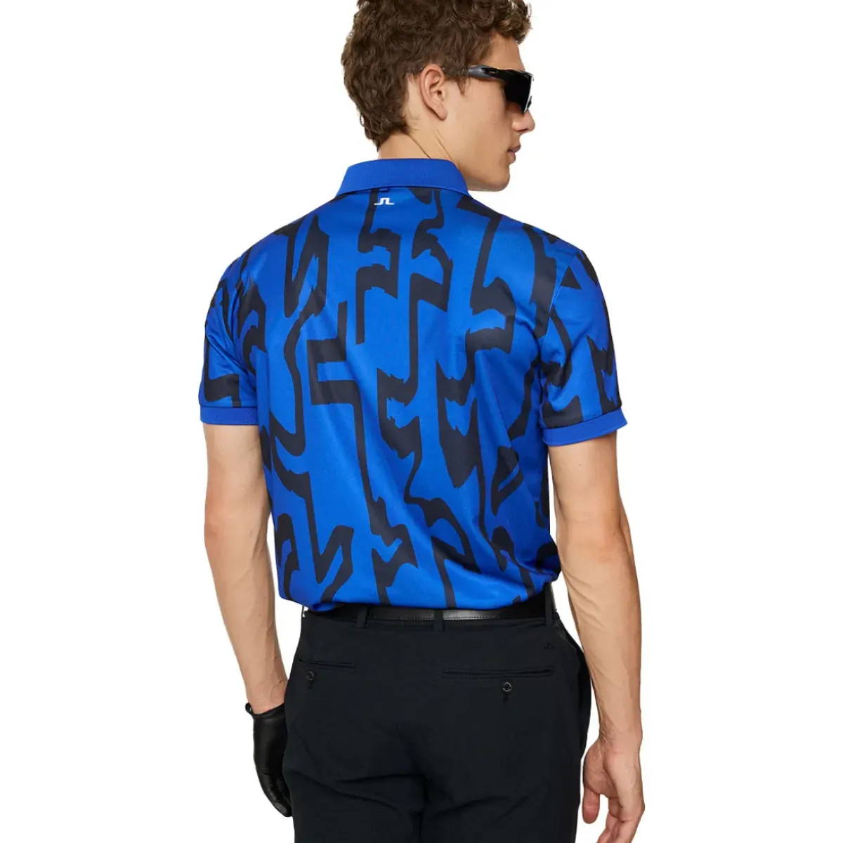 Online J.Lindeberg Men's Tour Tech Print Golf Polo Shirt Men's Polo Shirts