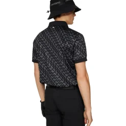 Discount J.Lindeberg Men's Tour Tech Print Golf Polo Shirt Men's Polo Shirts