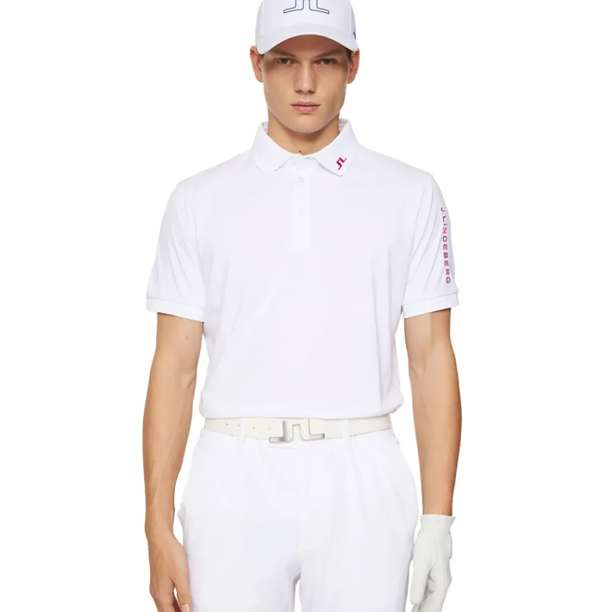 Best J.Lindeberg Men's Tour Tech Golf Polo Shirt Men's Polo Shirts