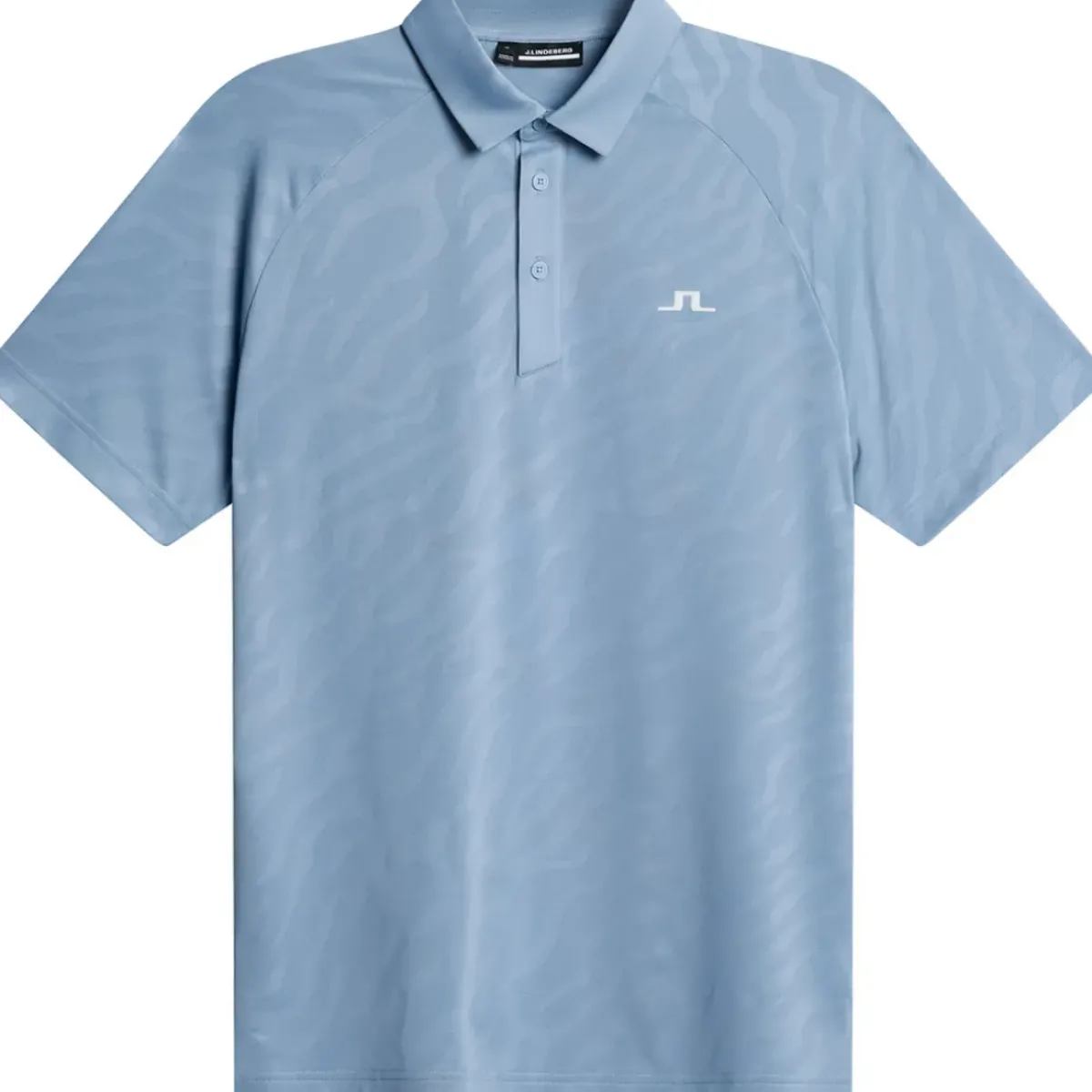 Outlet J.Lindeberg Men's Wilhelm Mesh Jacquard Golf Polo Shirt Men's Polo Shirts