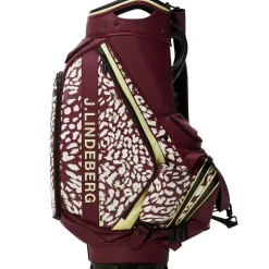 Clearance J.Lindeberg Print Golf Staff Bag Carry/stand Bags