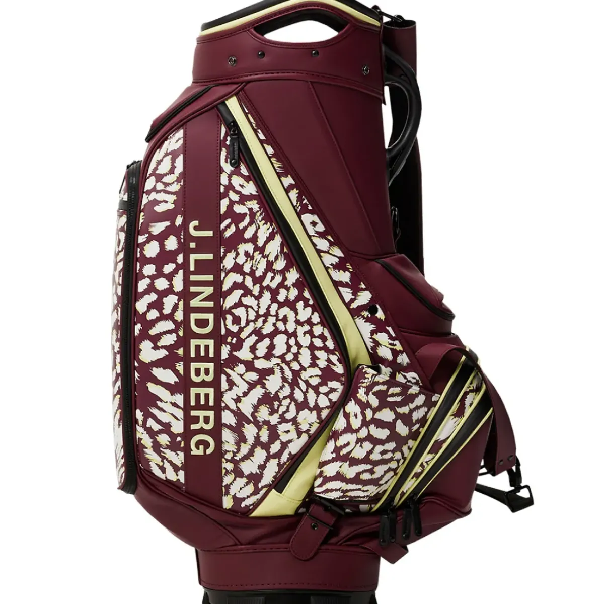 Clearance J.Lindeberg Print Golf Staff Bag Carry/stand Bags