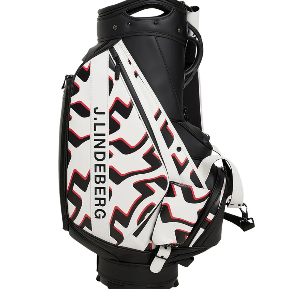 Clearance J.Lindeberg Print Golf Staff Bag Trolley/cart Bags