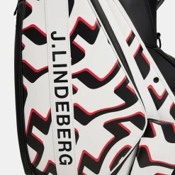 Clearance J.Lindeberg Print Golf Staff Bag Trolley/cart Bags