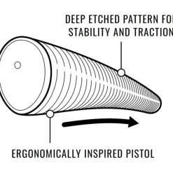 New Deep Etched Full Cord Paddle Putter Golf Grip Golf Grips