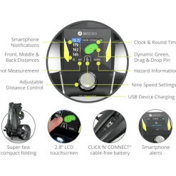 Online M3 GPS Standard Range Lithium Electric Golf Trolley Gps Electric Trolleys|Electric Trolleys