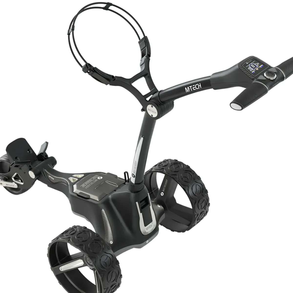 Discount M-TECH Extended Range Lithium Electric Golf Trolley Electric Trolleys