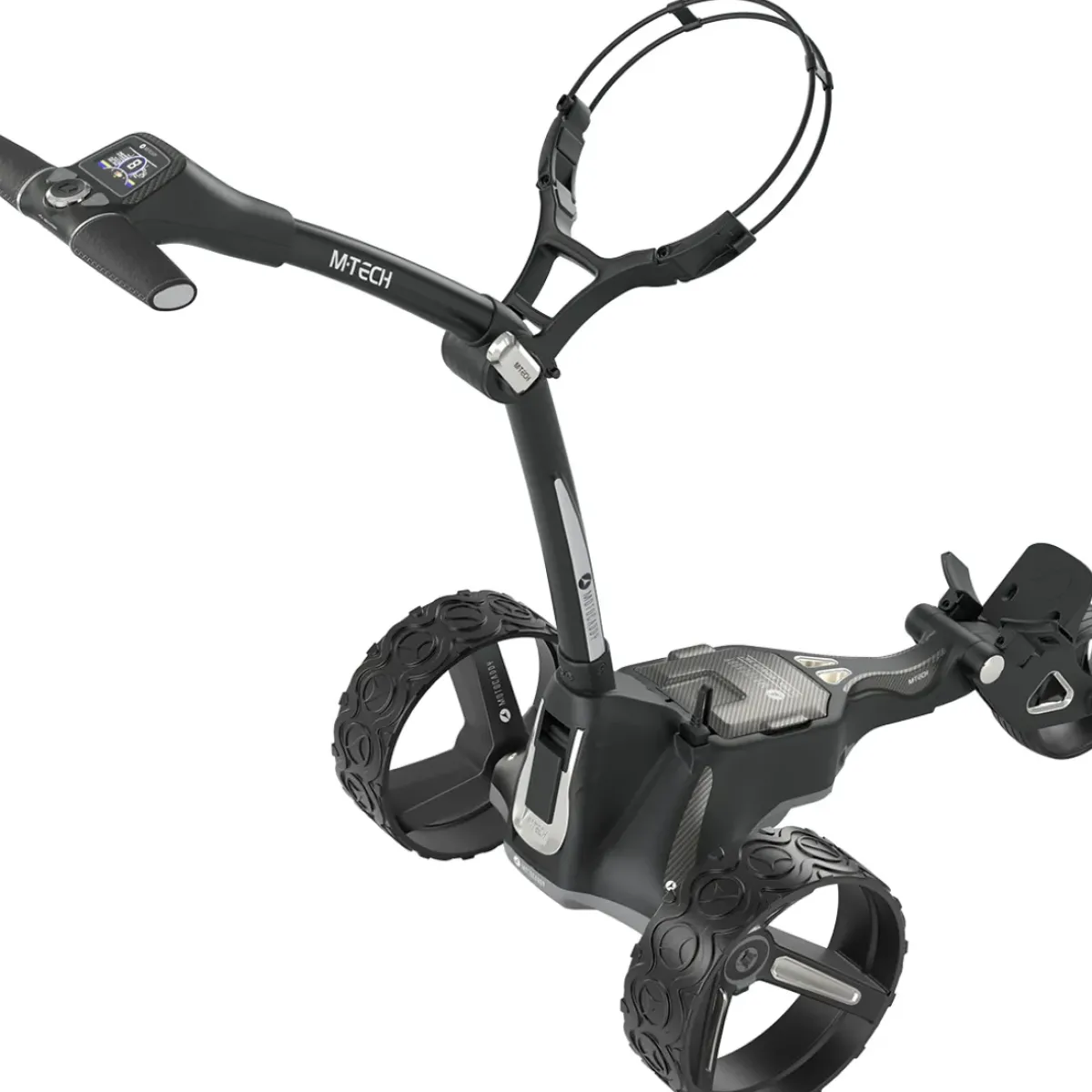 Discount M-TECH Extended Range Lithium Electric Golf Trolley Electric Trolleys