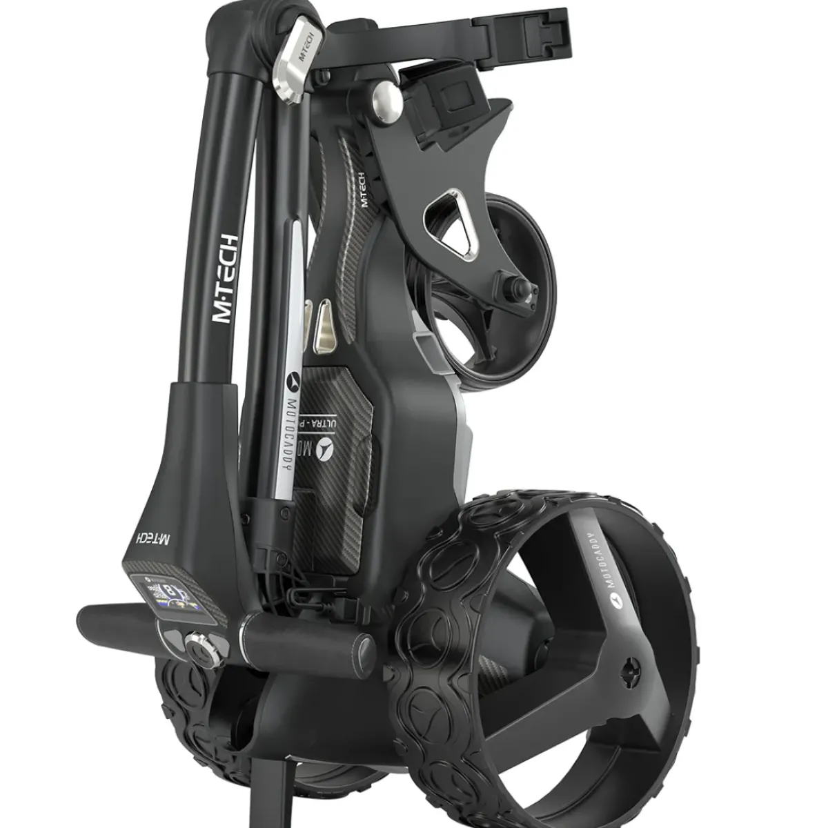 Discount M-TECH Extended Range Lithium Electric Golf Trolley Electric Trolleys