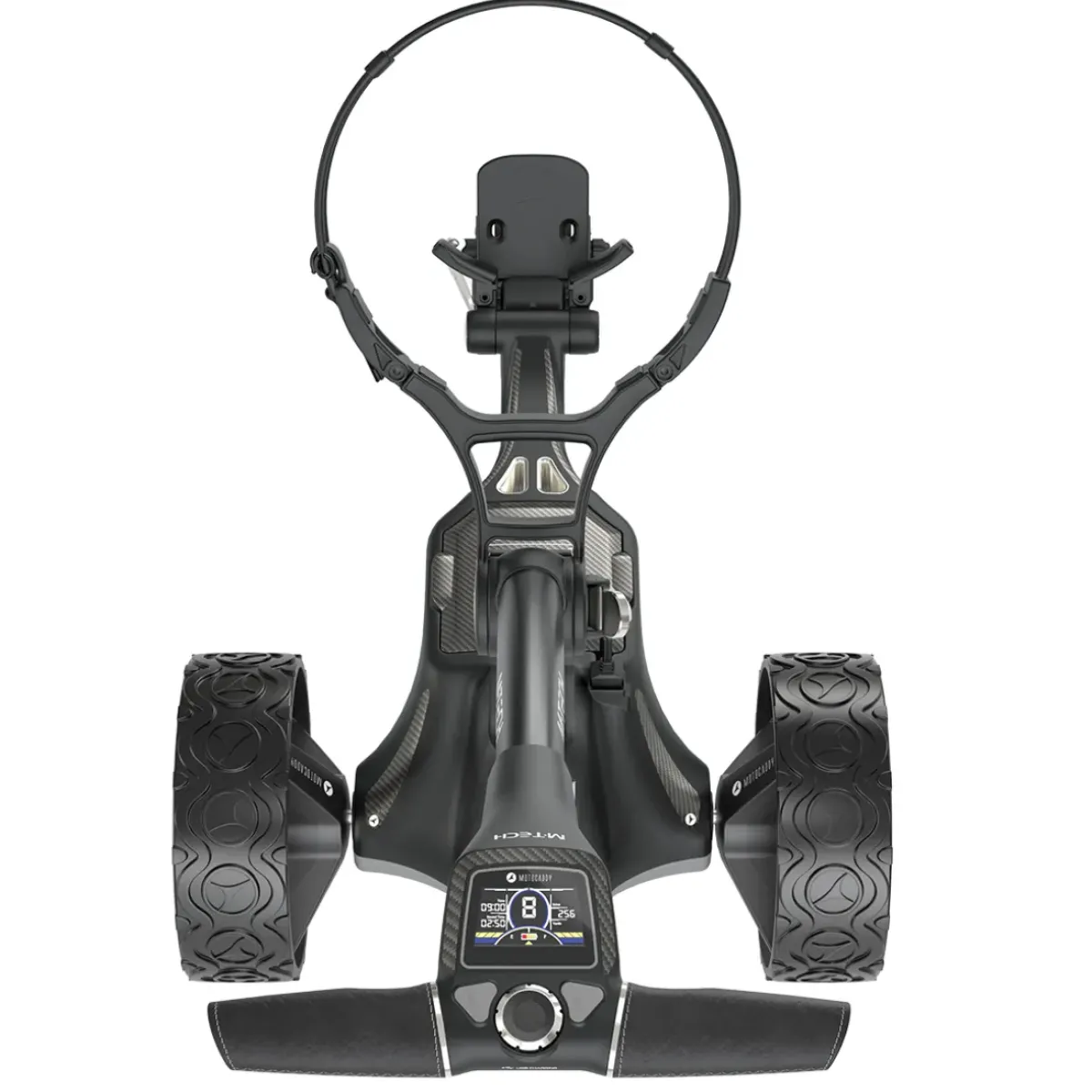 Discount M-TECH Extended Range Lithium Electric Golf Trolley Electric Trolleys